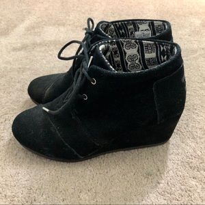 TOMS Wedge Booties